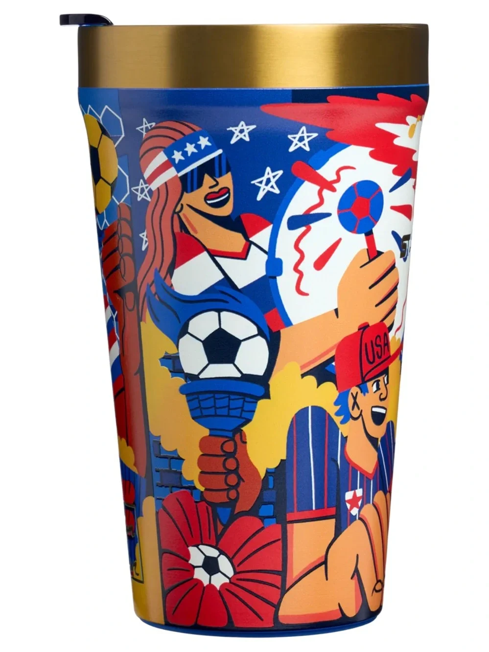The Fútbol Artist Collection Everyday Tumbler | 16 OZ USA - Picture 2 of 10